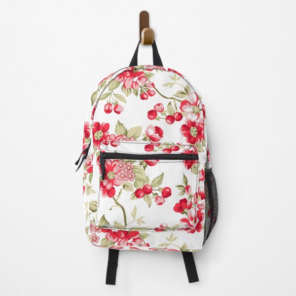 Item preview, Pretty Red "Floral" Pattern designed and sold by HiraSheikh.