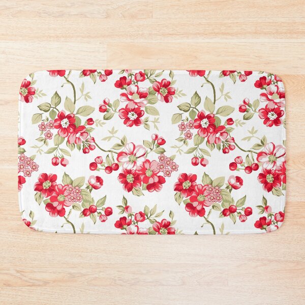 Item preview, Pretty Red "Floral" Pattern designed and sold by HiraSheikh.