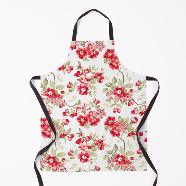 Item preview, Pretty Red "Floral" Pattern designed and sold by HiraSheikh.
