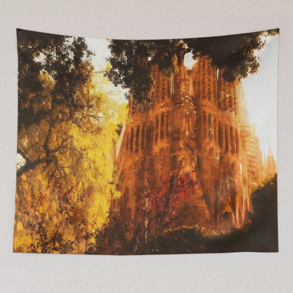 Item preview, Basilica de la Sagrada Familia designed and sold by AM FineArtPrints.