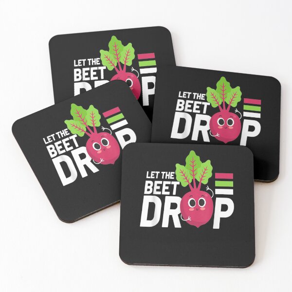 Item preview, Let The Beet Drop I Vegan Raver Vegetable Dj Festival Vegans  designed and sold by lolahomya.