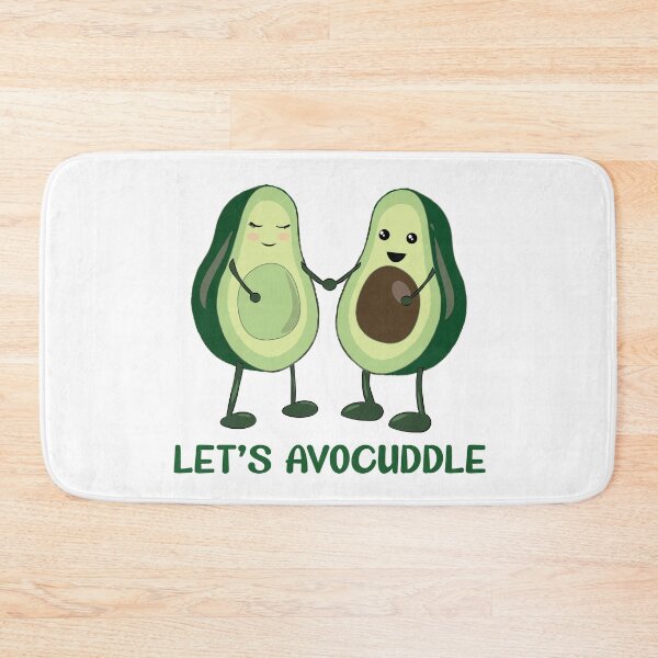 Item preview, Lets Avocuddle - Funny Food designed and sold by TheInkElephant.