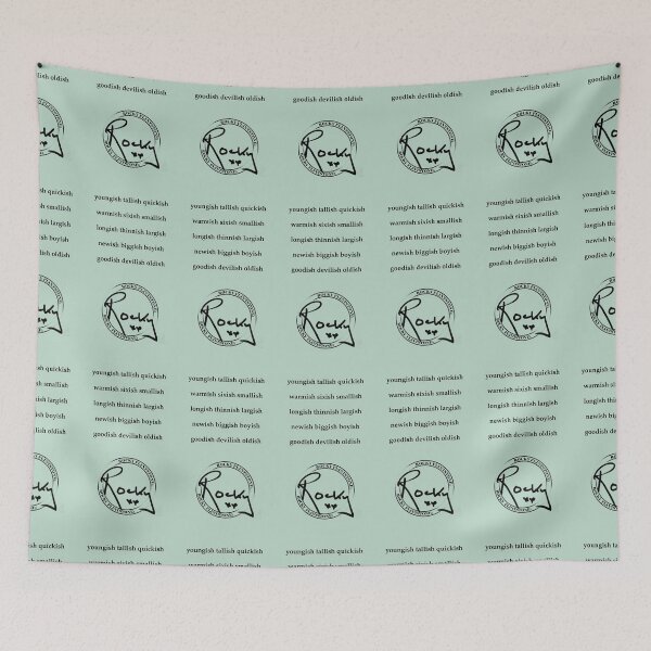 Item preview, Rocky Flintstone ish words signature logo designed and sold by FlintstoneRocky.
