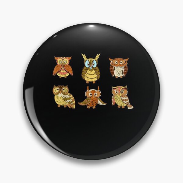 Item preview, Owl Colored Owl Night Bird Symbol Of Wisdom  designed and sold by ninapfvu.