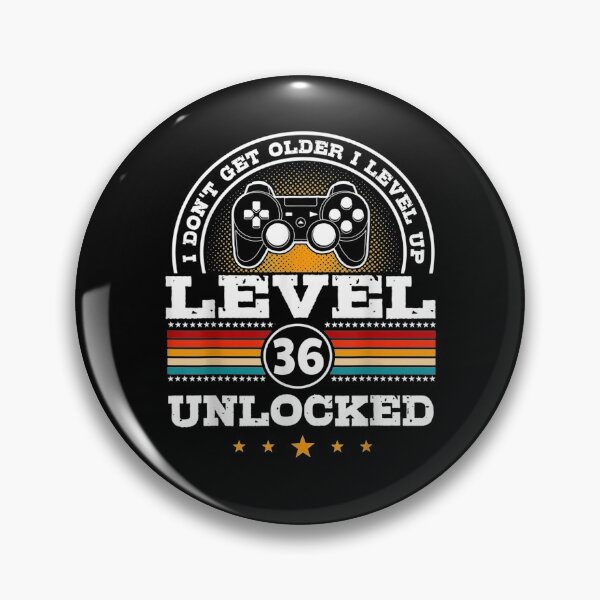 Item preview, I Dont Get Older Funny Level 36 Unlocked 36th Birthday Gamer  designed and sold by ninapfvu.