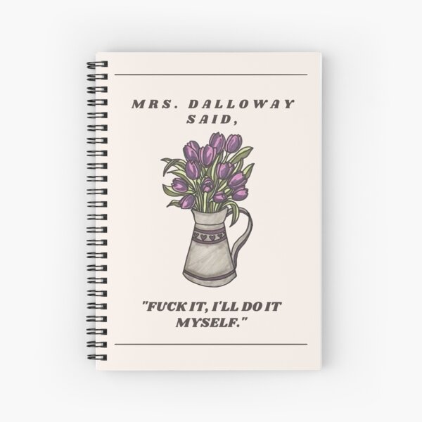 Item preview, Mrs. Dalloway Said... Revamped / Tulips designed and sold by commonpainter.