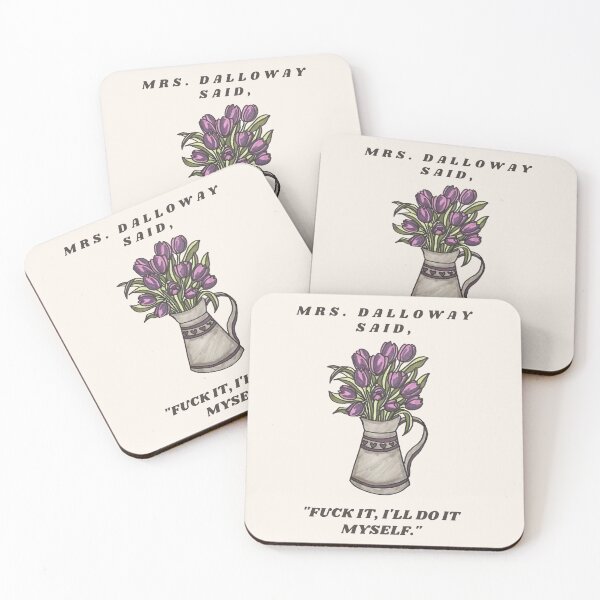 Item preview, Mrs. Dalloway Said... Revamped / Tulips designed and sold by commonpainter.