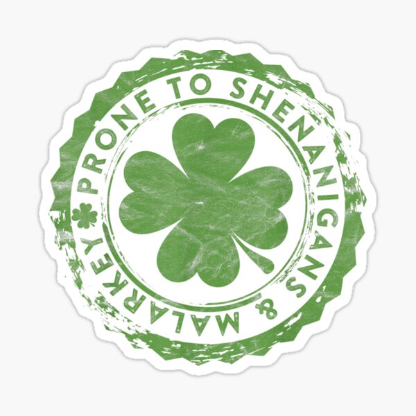 St. Patricks Day Quote Stickers - Station Stickers