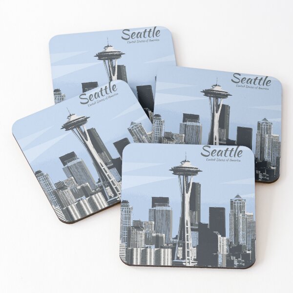 Item preview, Seattle Space Needle United States designed and sold by TheJoeyStudio.