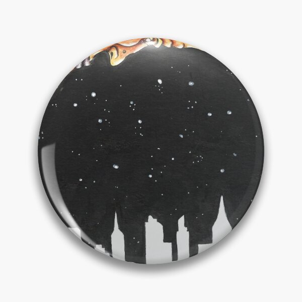 Item preview, Moon-face art cityscape designed and sold by Brian niles.