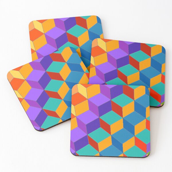 Item preview, 3D cubic pattern designed and sold by glowvim.