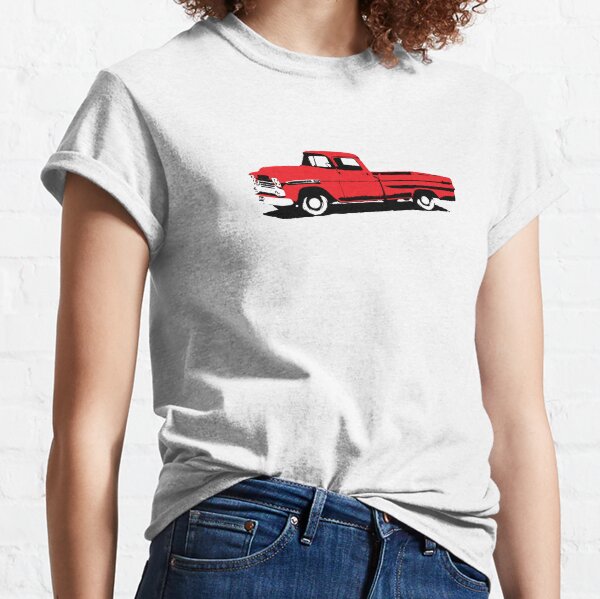 Red Pickup Truck Classic T-Shirt
