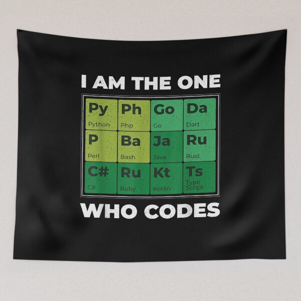 Item preview, Developer Periodic Table Chemistry Funny Gift  designed and sold by lolahomya.