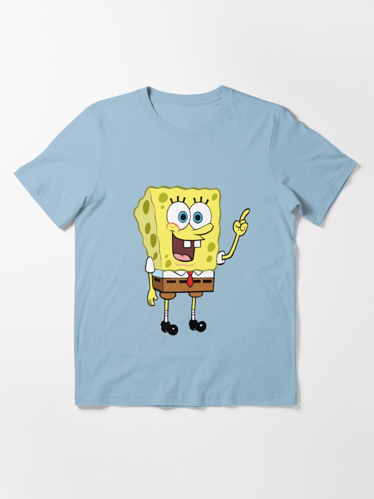 Tee Luv Kids Spongebob Squarepants Face Youth T-Shirt - Banana Yellow