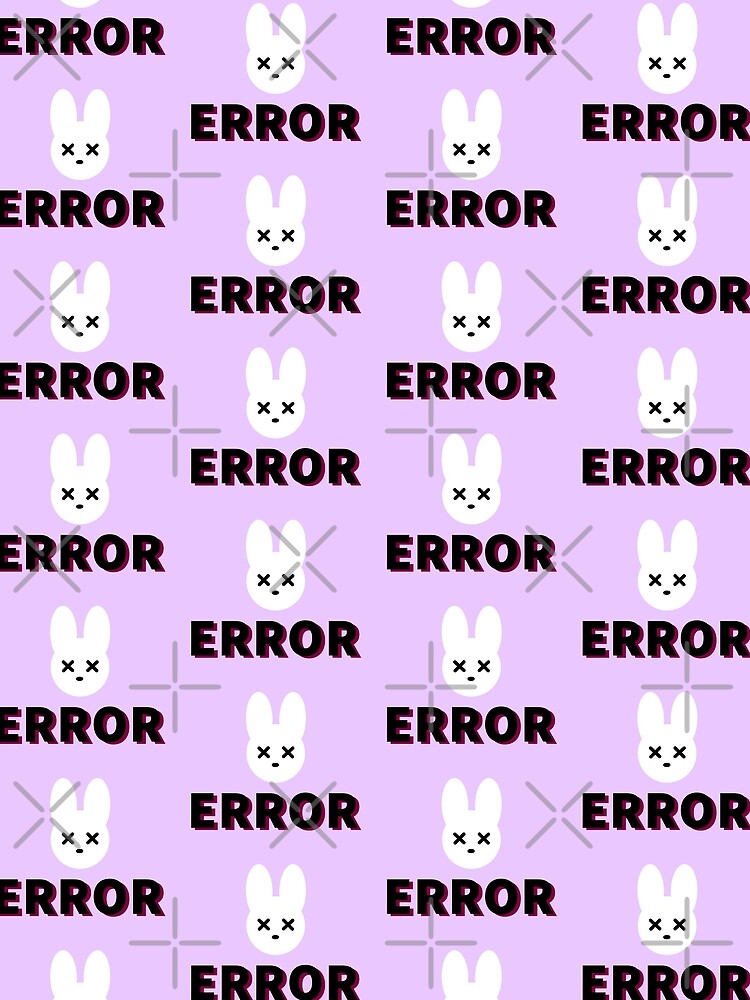 Thumbnail 3 of 3, Scarf, Adorable Error Rabbit designed and sold by sarahghost416.