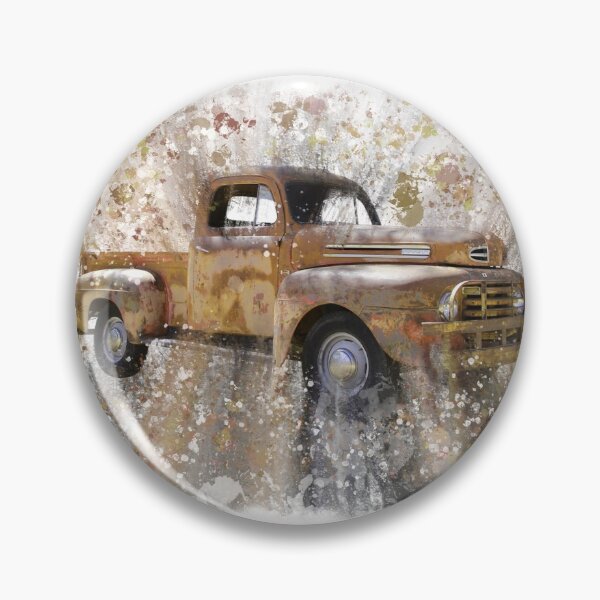 Artikelvorschau, Vintage Style Truck Mixed Media entworfen und verkauft von OByD.