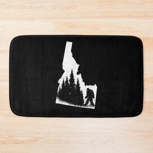 Item preview, Idaho Bigfoot State Pride Sasquatch Silhouette Forest Lovers  designed and sold by lolahomya.