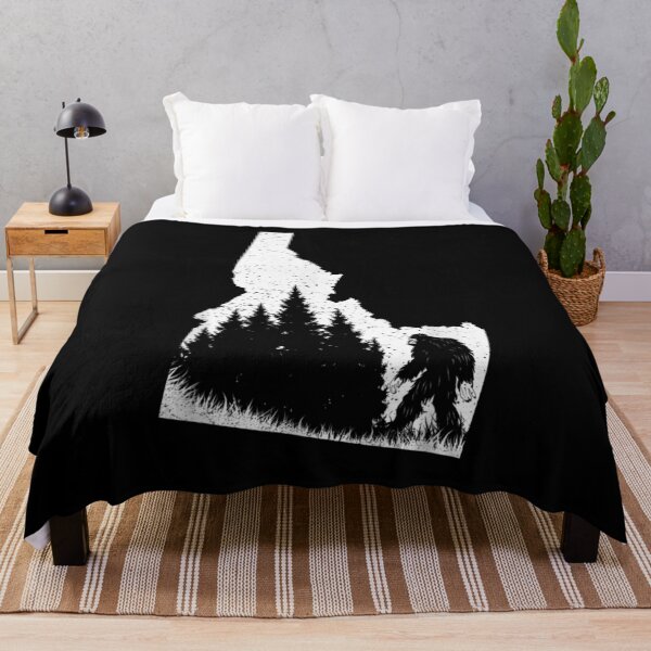 Item preview, Idaho Bigfoot State Pride Sasquatch Silhouette Forest Lovers  designed and sold by lolahomya.
