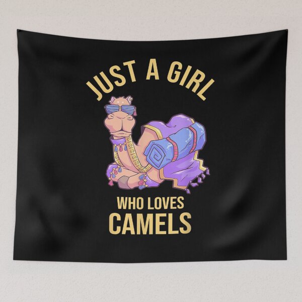 Item preview, Just A Girl Who Loves Camels  designed and sold by ninapfvu.