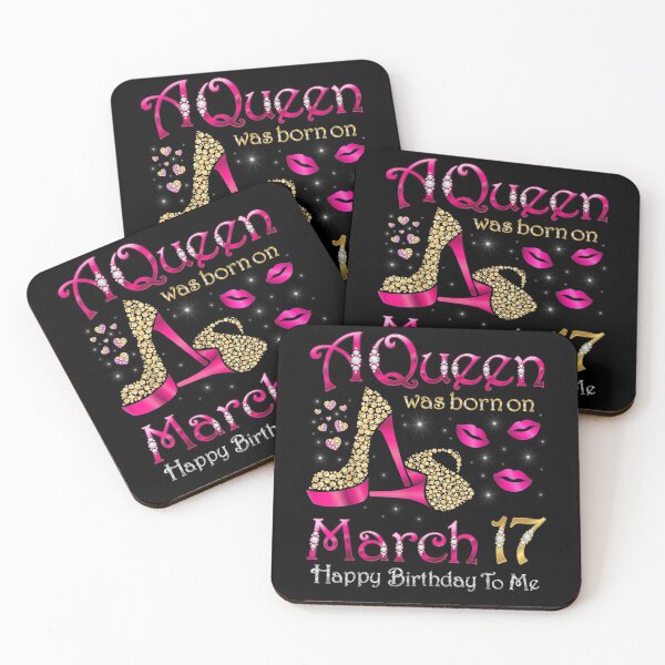 Item preview, A Queen Was Born On March 17 Happy Birthday To Me  designed and sold by lolahomya.