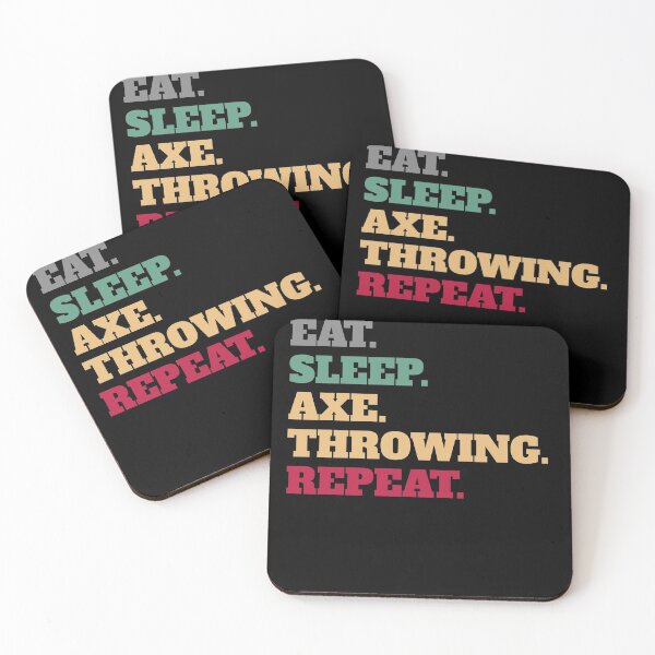 Item preview, Hatchetman Funny Eat Sleep Axe Throwing designed and sold by Salvadax.