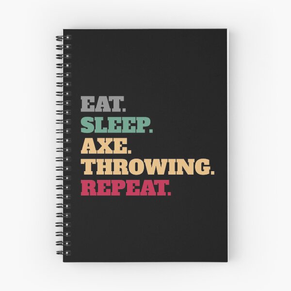 Item preview, Hatchetman Funny Eat Sleep Axe Throwing designed and sold by Salvadax.