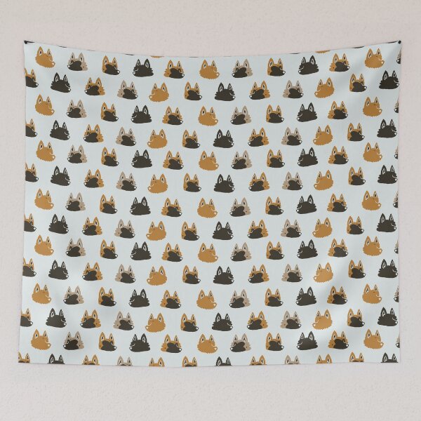 Item preview, Every belgian shepherd variety simplistic designed and sold by Deadpaperbags.