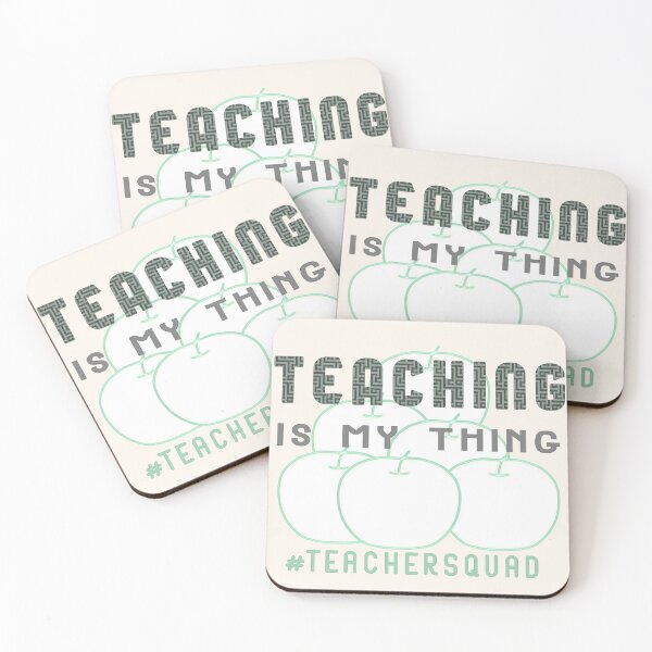 Item preview, Teaching Is My Thing Teachersquad designed and sold by ViewerEqualsPhoton.