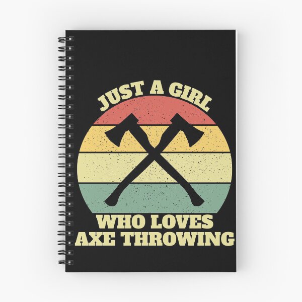 Item preview, Axe Thrower Throwing Girl designed and sold by Salvadax.