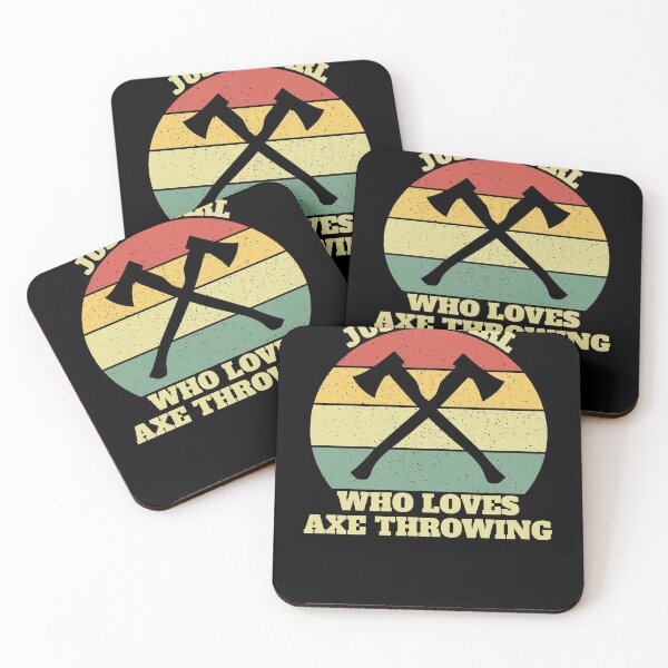 Item preview, Axe Thrower Throwing Girl designed and sold by Salvadax.