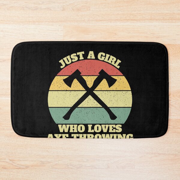 Item preview, Axe Thrower Throwing Girl designed and sold by Salvadax.