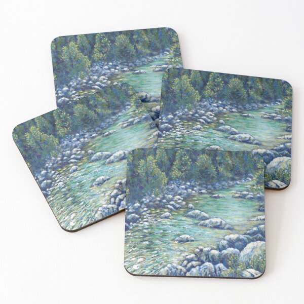 Item preview, River Soca, Slovenia painting designed and sold by Marion Yeo.