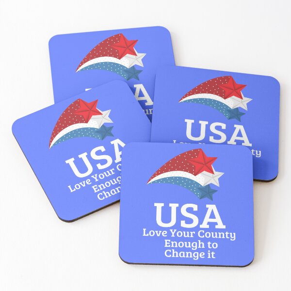 Item preview, USA Love Your Country Enough To Change It designed and sold by Mothe3rd.
