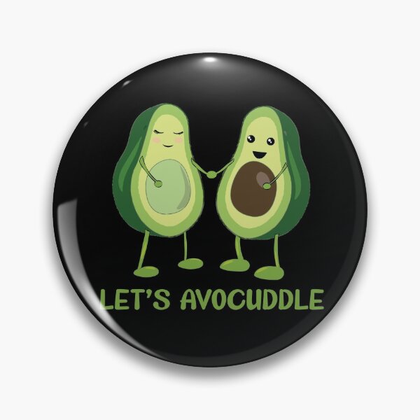 Item preview, Lets Avocuddle - Funny Food designed and sold by TheInkElephant.