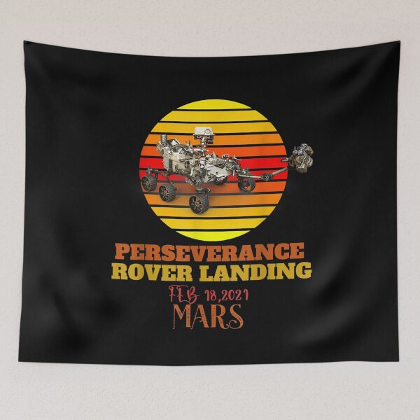 Item preview, Perseverance Rover Landing Mars 2021 Retro Vintage Gift  designed and sold by lolahomya.