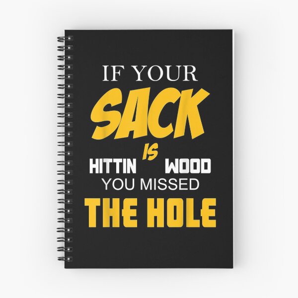 Item preview, Mens If Your Sack Is Hitting Wood Funny Cornhole Sports Gift  designed and sold by lolahomya.