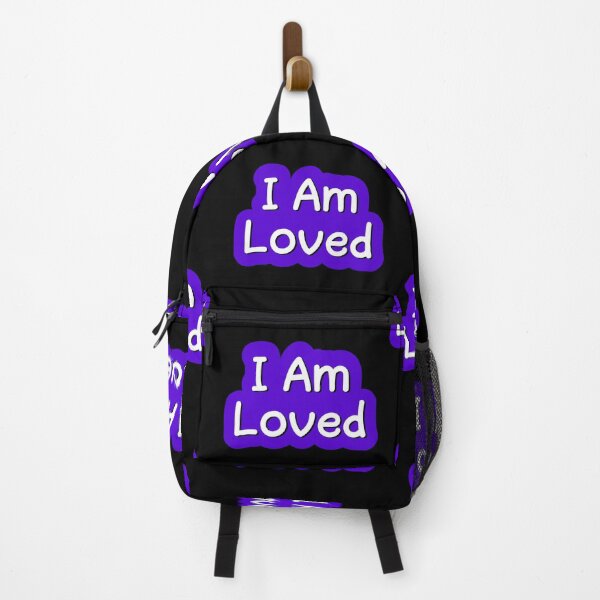 Item preview, I Am Loved Bubble Purple designed and sold by f2error.
