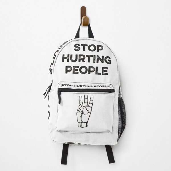Item preview, stop hurting people designed and sold by MohammedAlamin.