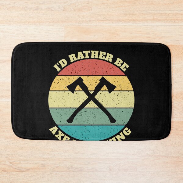 Item preview, Funny I'd Rather Be Axe Throwing Thrower designed and sold by Salvadax.