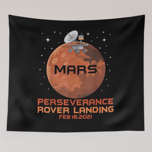 Item preview, Mars Rover Landing 2021 Mars Perseverance Rover Landing  designed and sold by lolahomya.