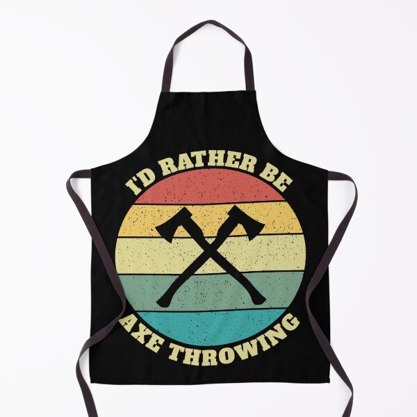 Item preview, Funny I'd Rather Be Axe Throwing Thrower designed and sold by Salvadax.