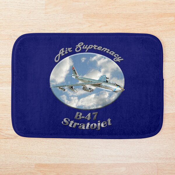 B-47 Stratojet Air Supremacy Bath Mat