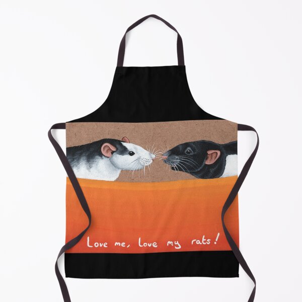 Item preview, Love me, love my rats! designed and sold by WolfySilver.