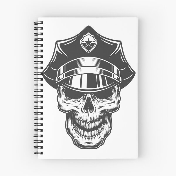 Item preview, cop skull designed and sold by Moueddene.