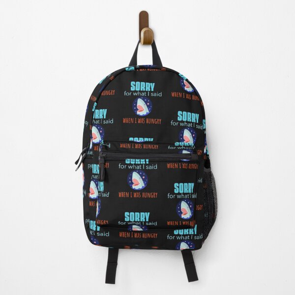 Item preview, Sorry For What I Said I Was Hungry, Hangry, Shark designed and sold by DiscGolfTees.