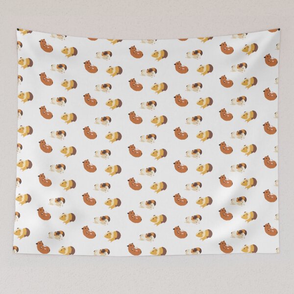 Item preview, Guinea Pig Triangle (white background)  designed and sold by SolarOwl.