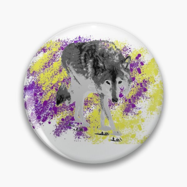 Artikelvorschau, Einsamer Wolf | Schablonendesign entworfen und verkauft von TZoo.