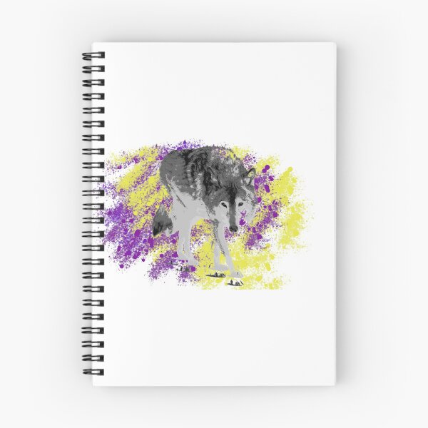 Item preview, Lobo solitario | Diseño de plantilla designed and sold by TZoo.
