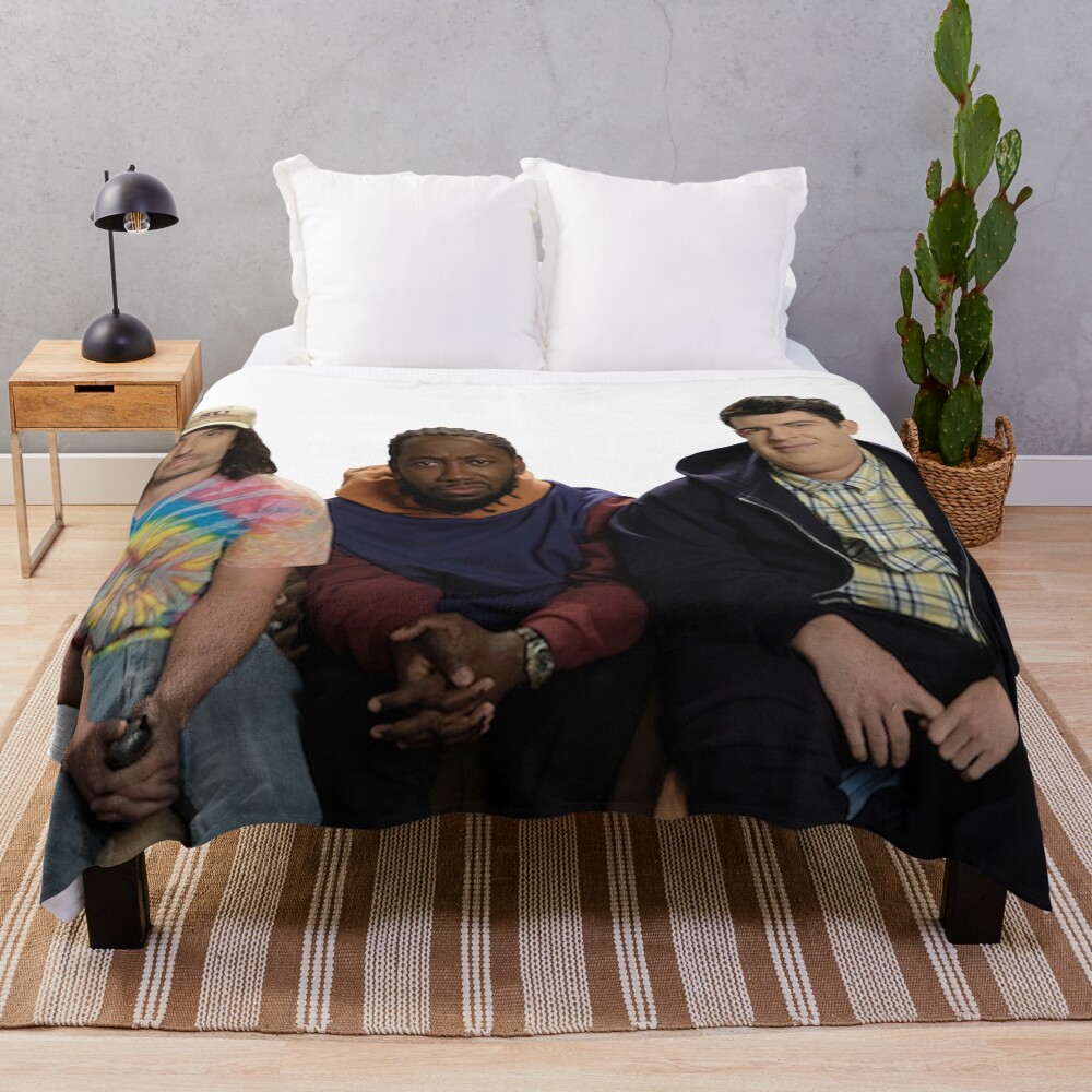 the crew Throw Blanket