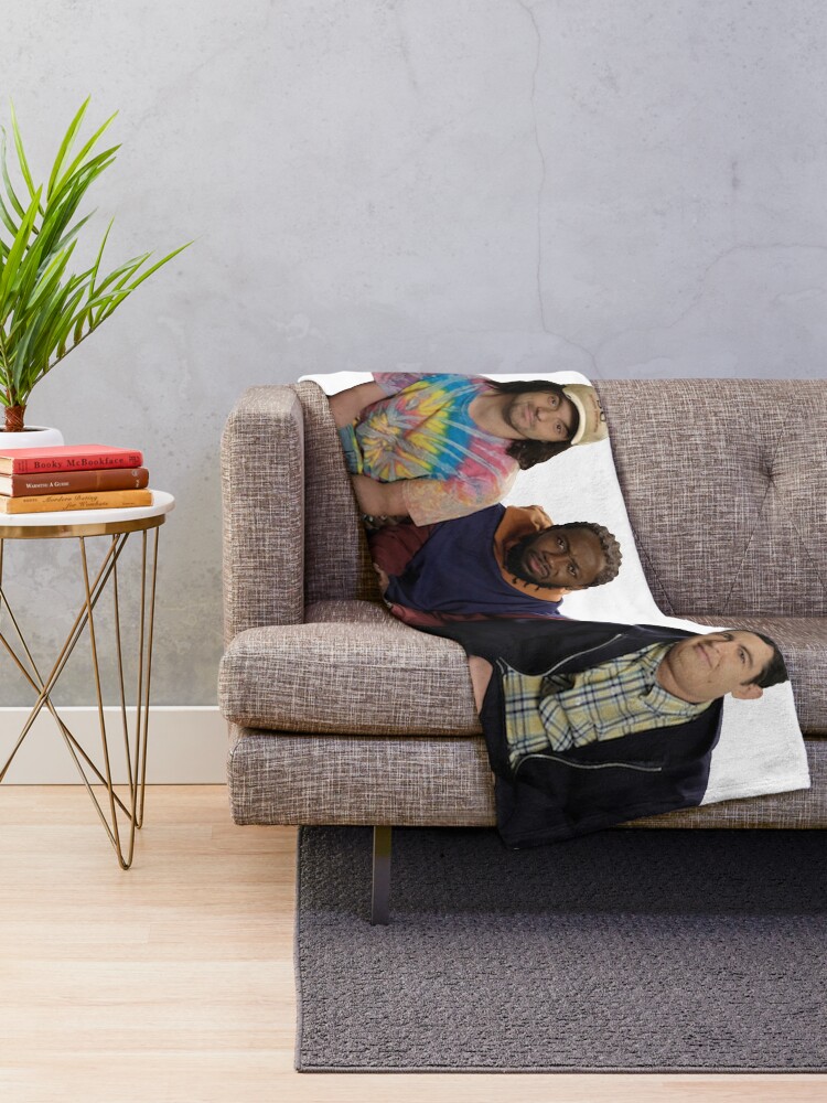 Alternate view of the crew Throw Blanket